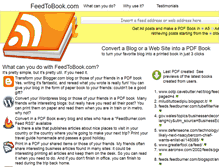 Tablet Screenshot of feedtobook.com